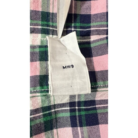 Ralph Lauren Button Down Shirt Mens Large Classic Fit Plaid Multicolor Blue Pink - Picture 9 of 11